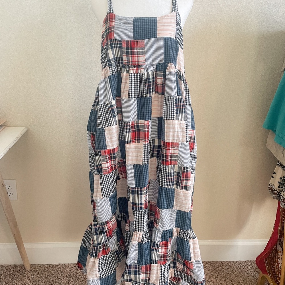 L Patchwork Dress
